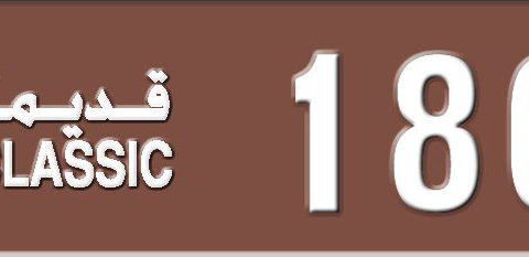 Sharjah Plate number  * 1869 for sale - Short layout, Dubai logo, Сlose view